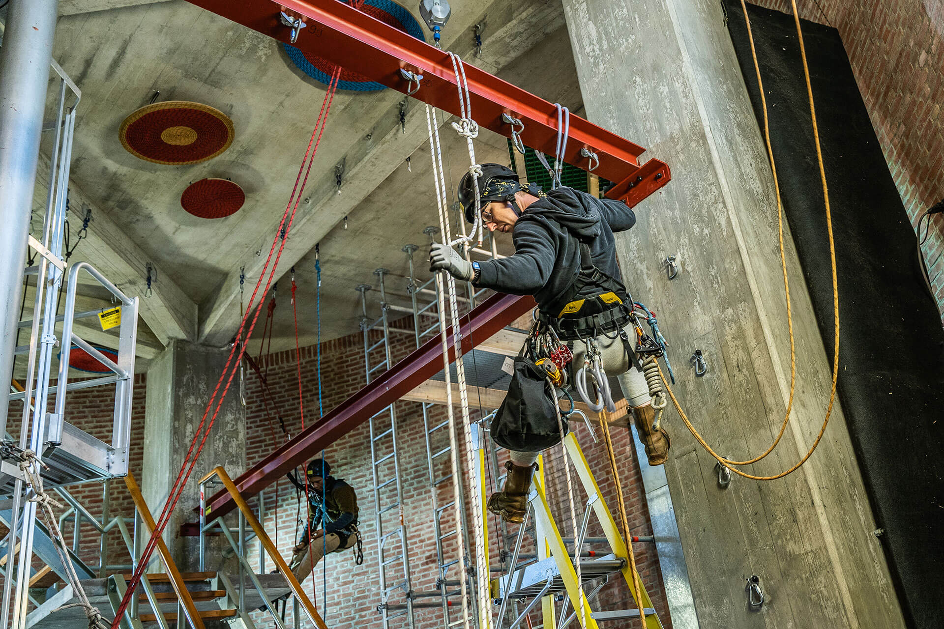 Werken op hoogte voor industrie & energie